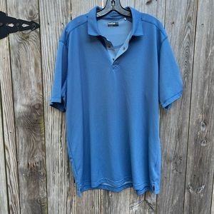 BOLLE Blue Polo Golf Shirt size XXL